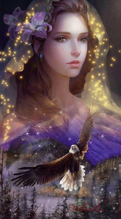 Beautiful fantasy lady by Angel