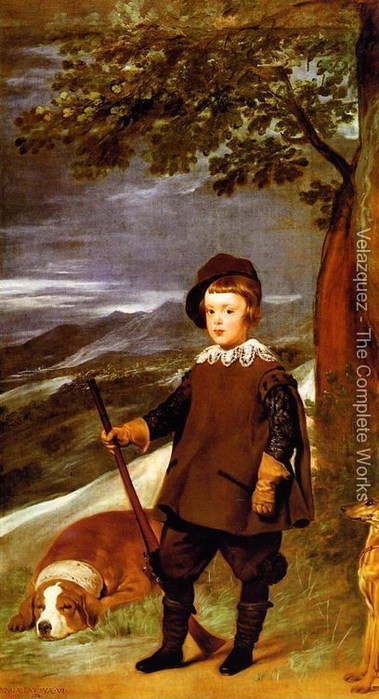 Prince Baltasar Carlos as a Hunter 1635-36-Velazquez
