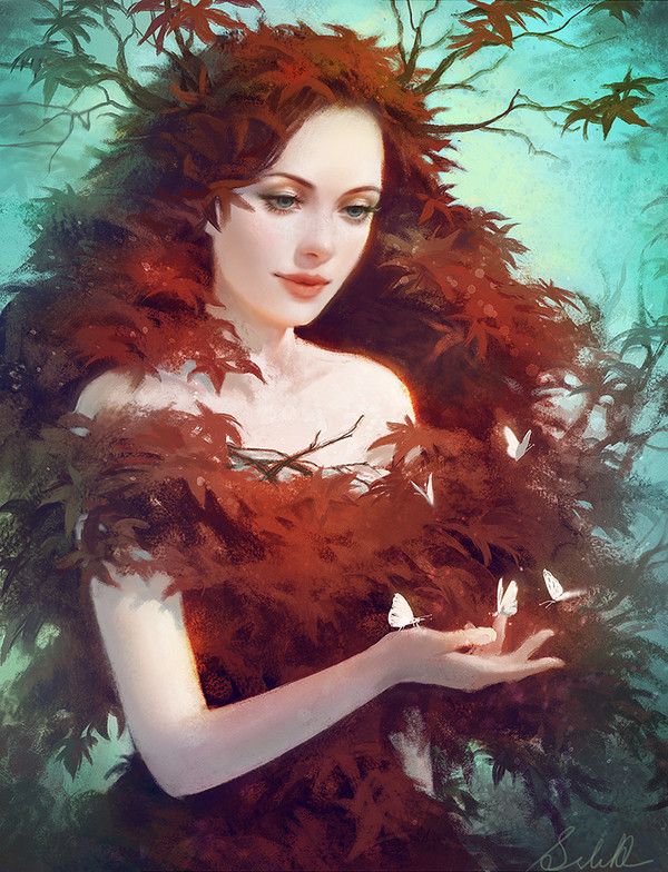 Red Maple by Selenada