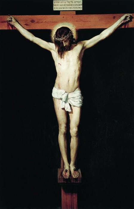 Christ on the cross. 1632- Diego Velazquez 