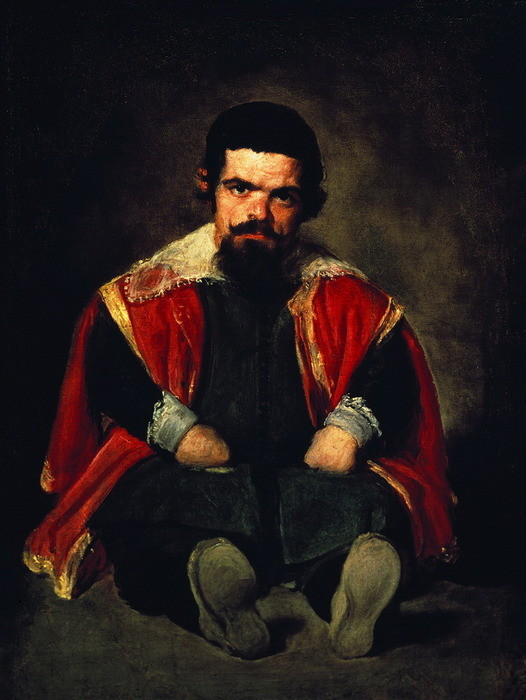Portrait of the court dwarf Don Sebastian del Morra