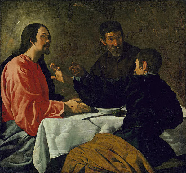Miracle at Emmaus. 1620-Velazquez 