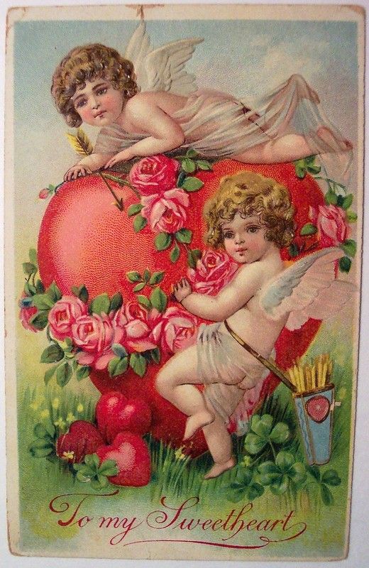 Vintage Valentines Postcards 89