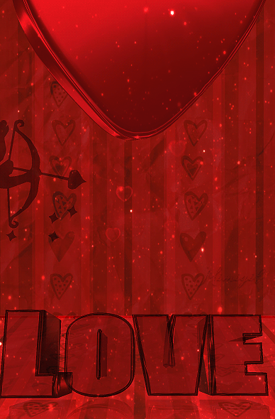 LOVE HEARTS gif BG amour coeur fond - Free animated GIF - PicMix