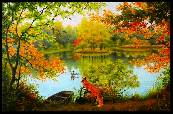 Paysage d'automne (Image trouve sur le net)