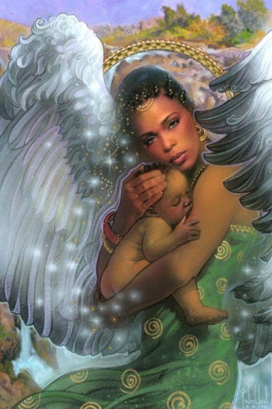 Sacred Angel of Comfort by TereseNielsen