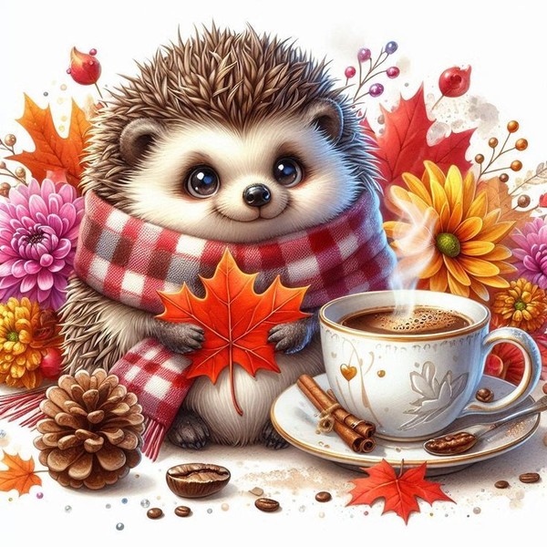 Bonjour avec un bon café
