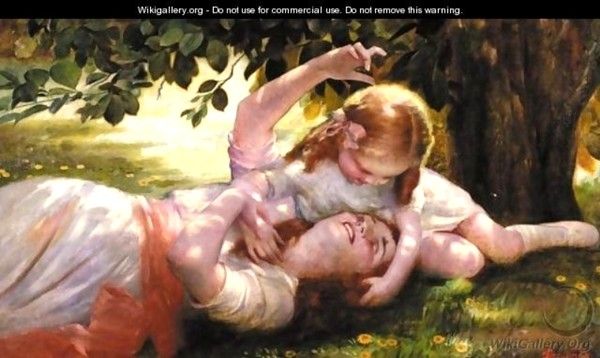 Mother And Child - Isaac Snowman