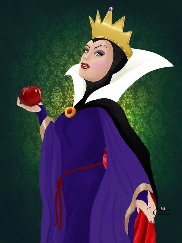 The Reflections of Queen Snow White by David Meredith