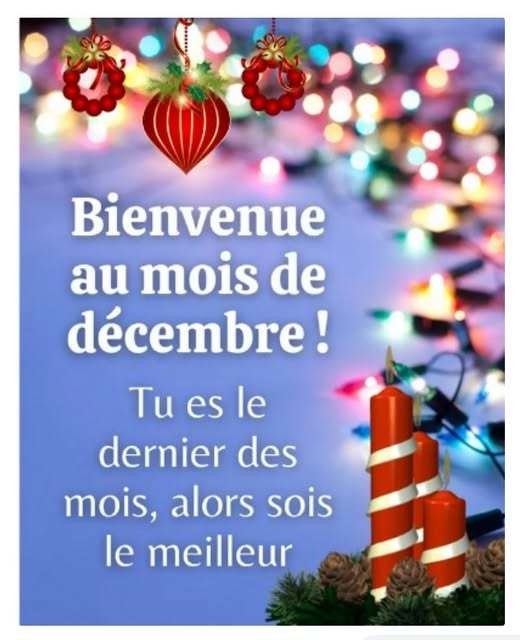 L’année du Chrétien : le mois de décembre.