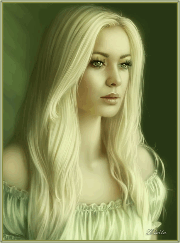 Blond girl by Livita