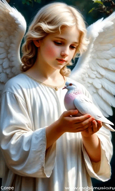 L'ange de la paix par Caree