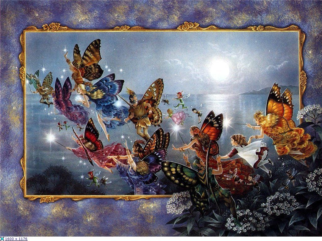 SHIRLEY BARBER Fairy Art